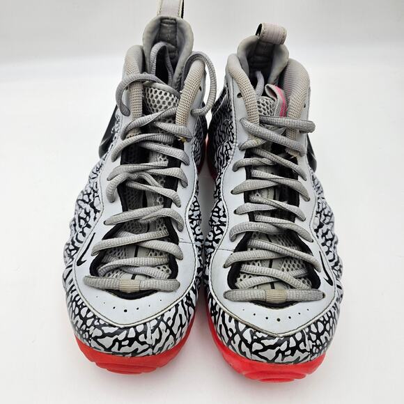 Nike Air Foamposite Pro Premium Elephant Print Men's Size 7 RARE 616750-002 - Picture 3 of 9